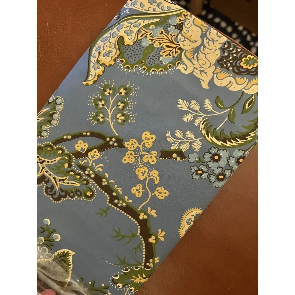 NWT Pottery Barn Elise Sham Couvre Oreiller 20 X 20 In Blue Floral Paisley